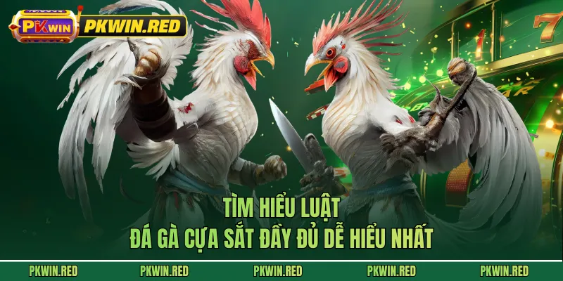 Tìm hiểu luật đá gà cựa sắt đầy đủ dễ hiểu nhất